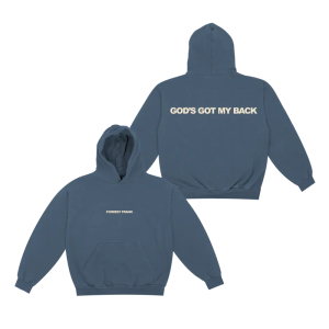 Forrest Frank - Back up Blue Hoodie Front and Back 13