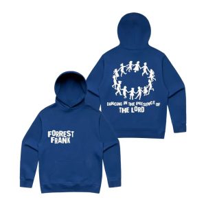 Forrest Frank - Dancing Blue Hoodie Front and Back 14