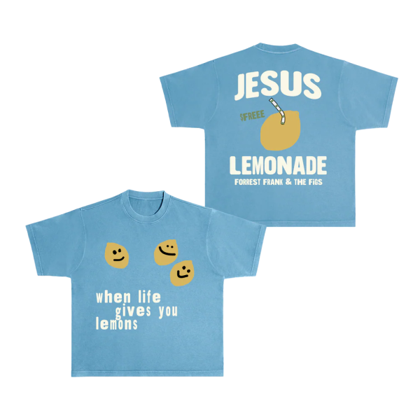 Forrest Frank - Classic Blue T-Shirt Front And Back 35