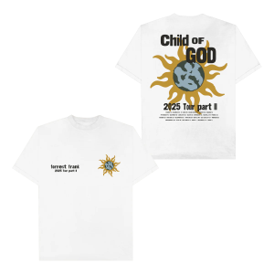Forrest Frank - Tour Part II Inspired White Tee Front and Back 28