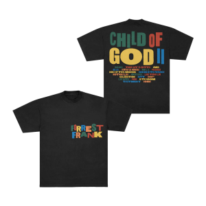 Forrest Frank - Tracklist Inspired Black Tee Front and Black 29