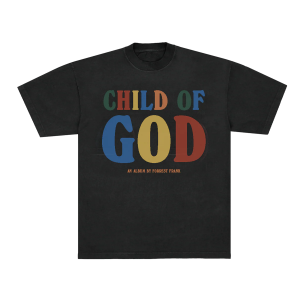 Forrest Frank - Vintage Style Black Tee Front and Back 25