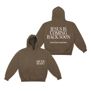 Forrest Frank - coming back walnut hoodie front and back 41