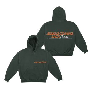 Forrest Frank - coming soon green hoodie Front and Bank 43
