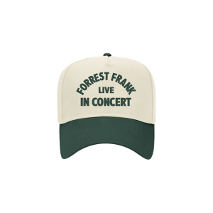 Forrest Frank - Live In Concert Dark Green Natural Hat Front 03